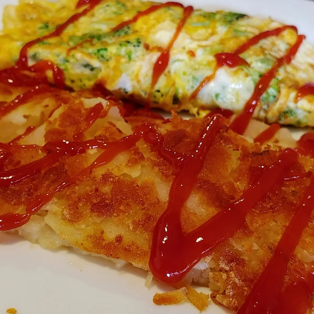 Broccoli and Cheese Omelette