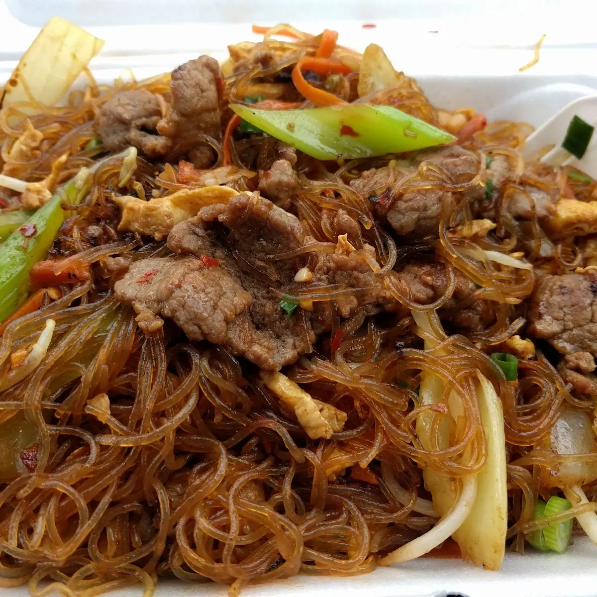 Glass Noodles and Beef