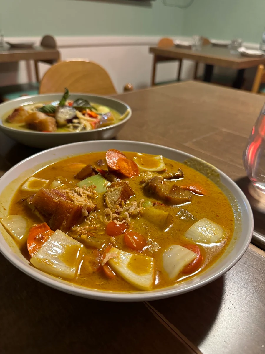 Yellow Curry with Fried Pork