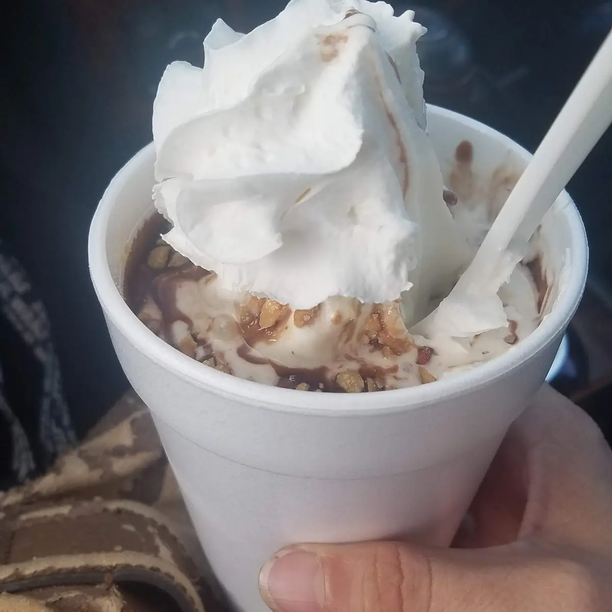 A Small Hot Fudge Sundae