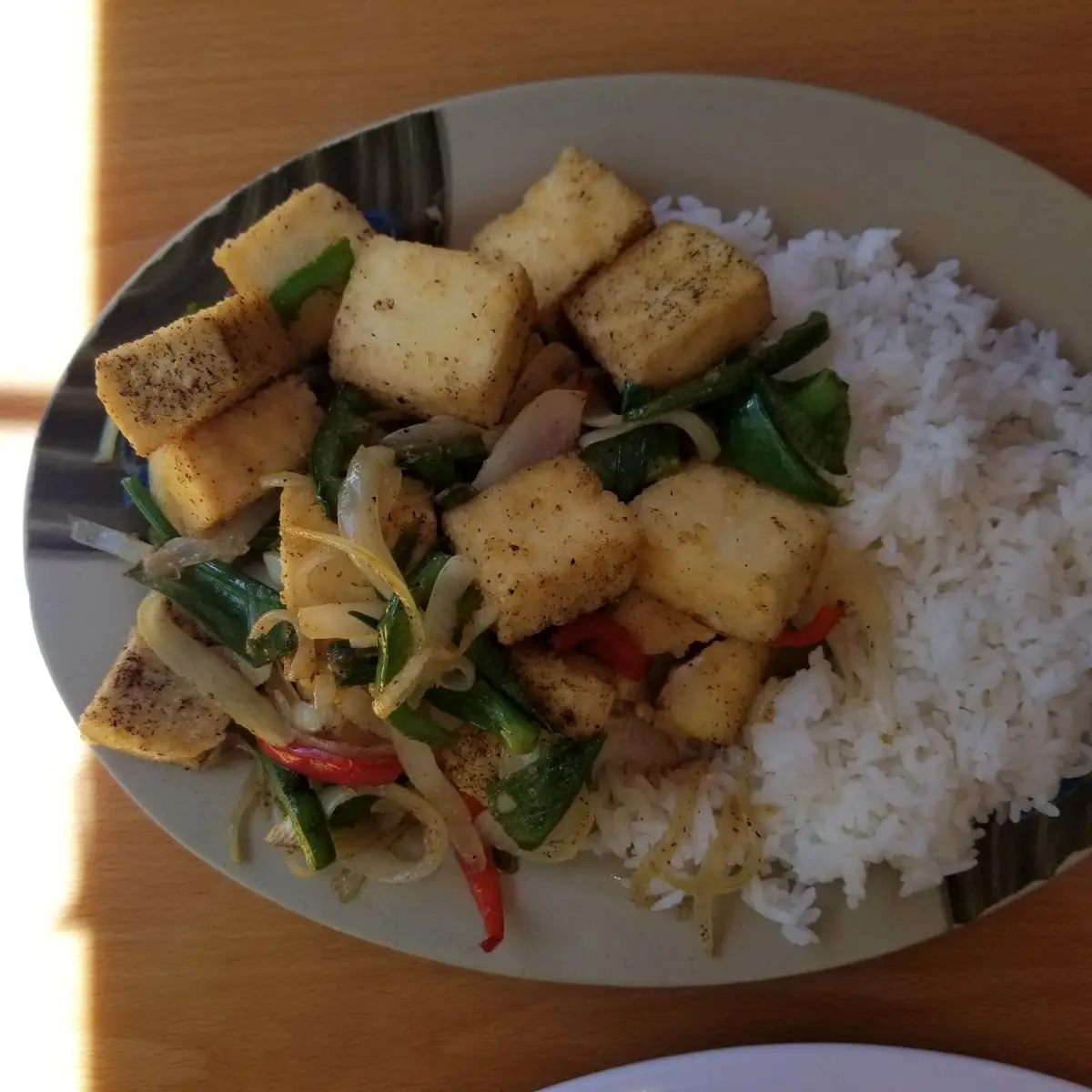 Tofu with Broccoli
