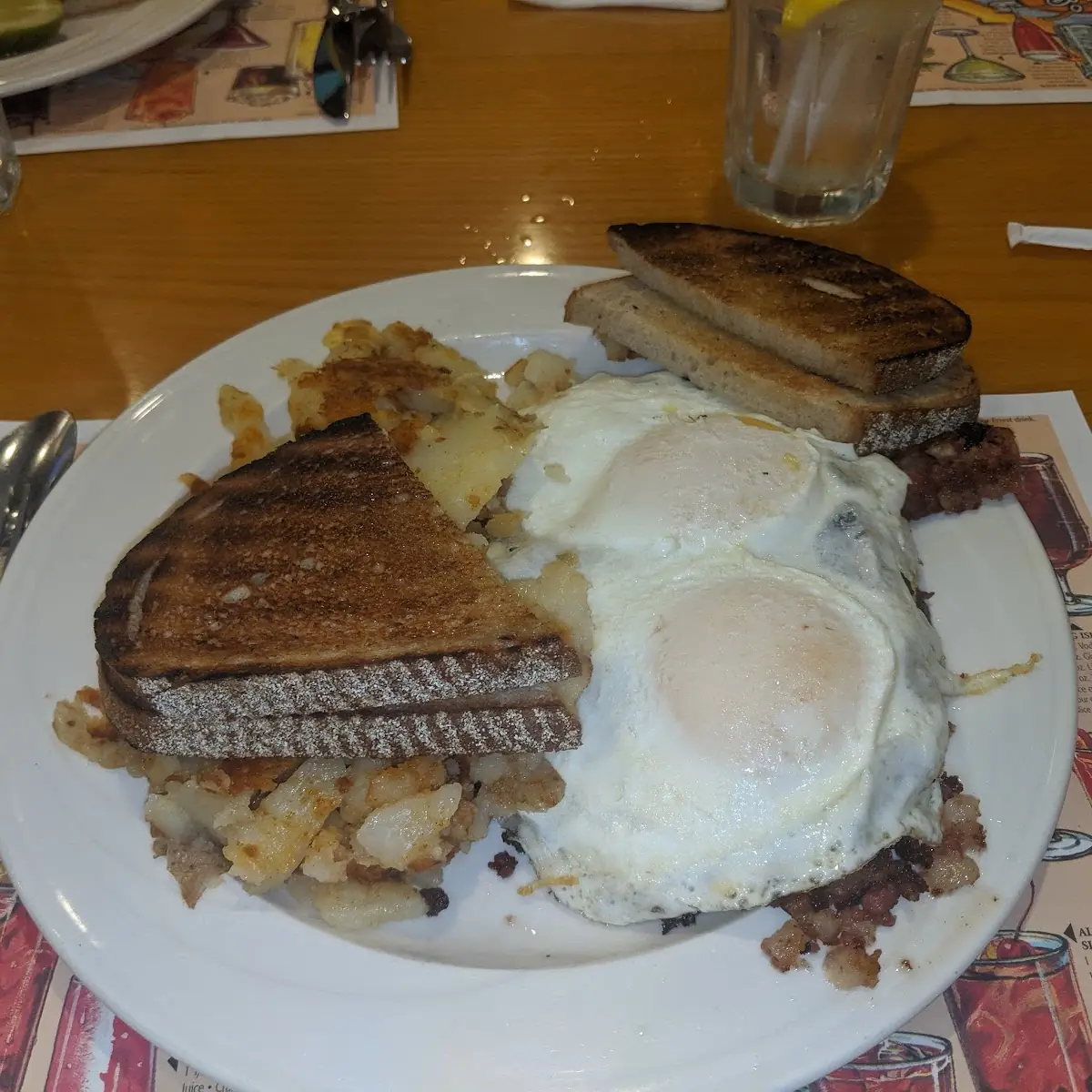 Corned Beef Hash and Eggs