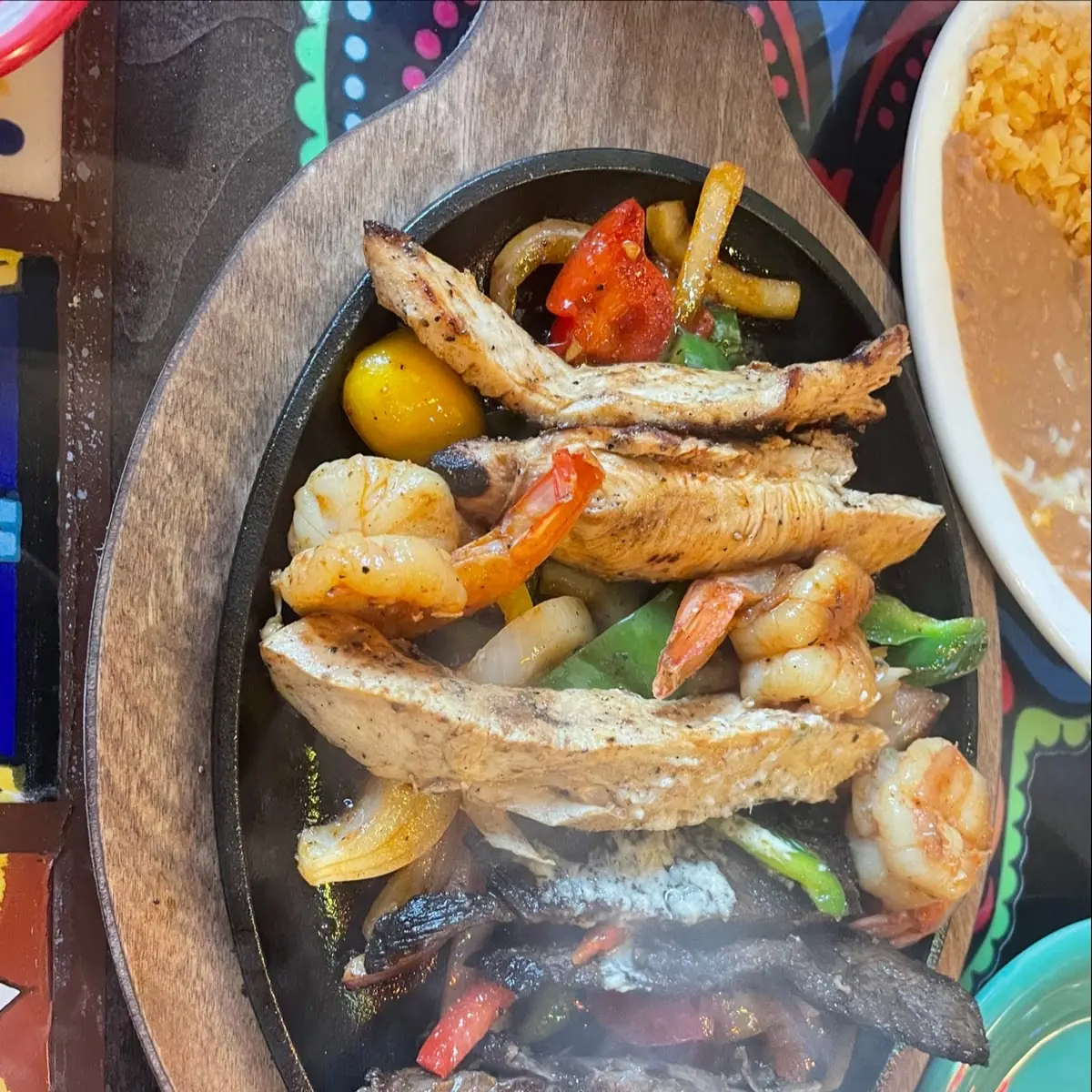 Trio Fajitas