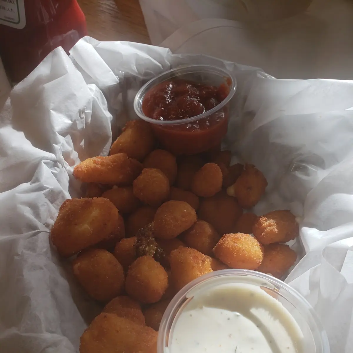 Cheese Sauce Shot