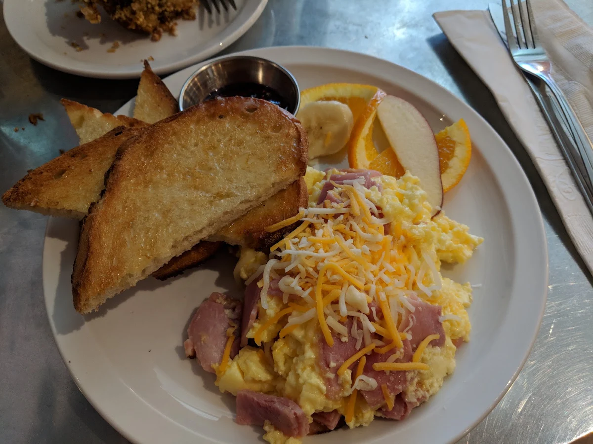 Ham & Cheese Scramble