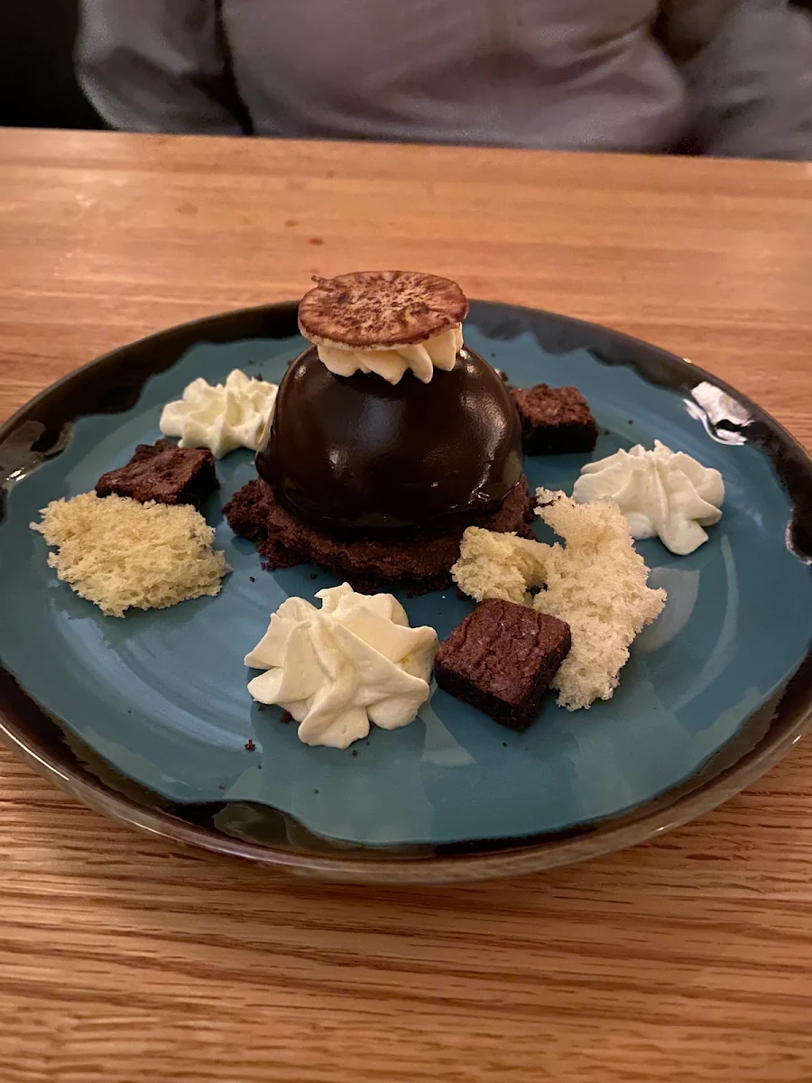Chocolate Mousse Dome