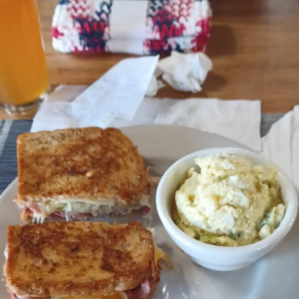 Ham & Cheese with Hash Browns & Toast