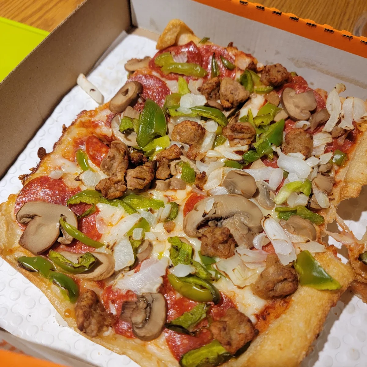 Deep Pan Supreme Pizza