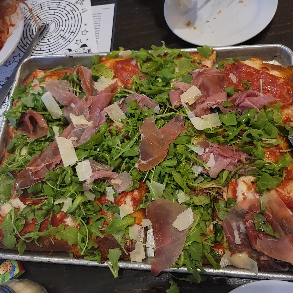 Sausage Pepperoni Prosciutto Pizza