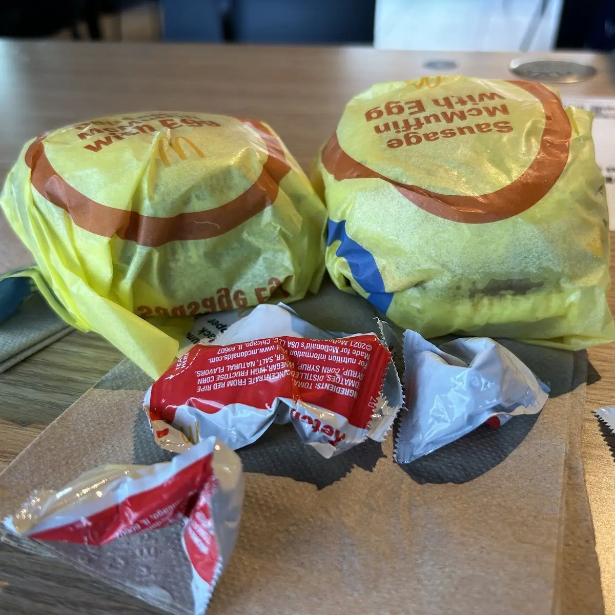 Our Sausage Egg Mcmuffin