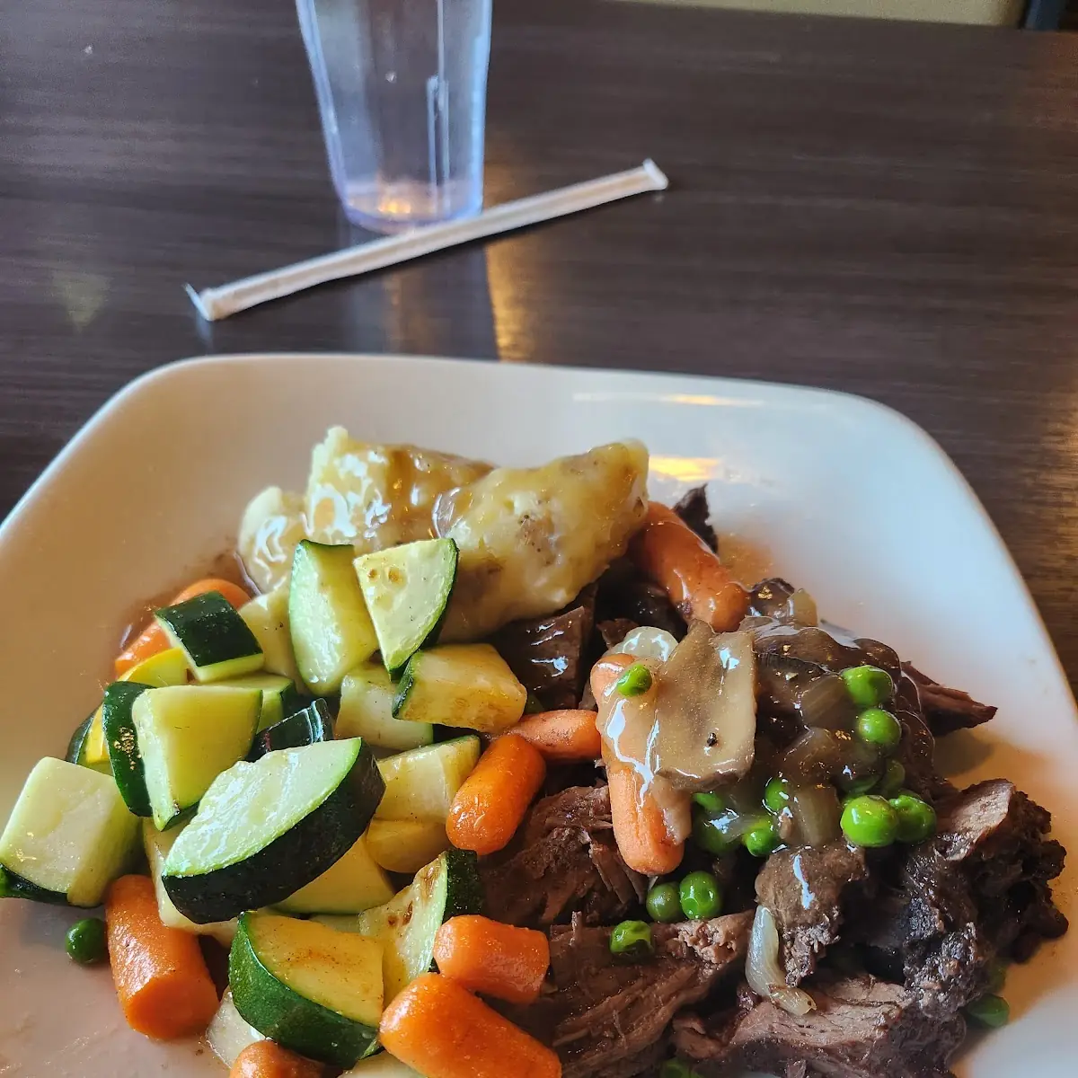 Pot Roast Dinner Platter