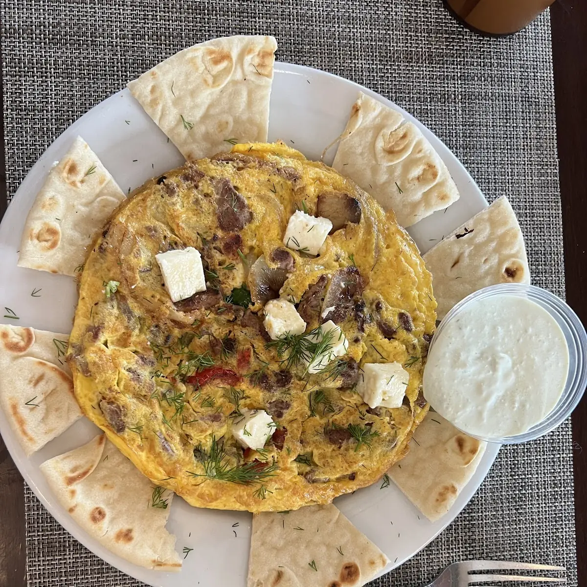 Mediterranean Veggie Burger