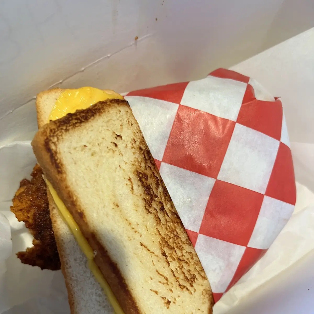 Grilled Cheese Chicken Breast Sandwich