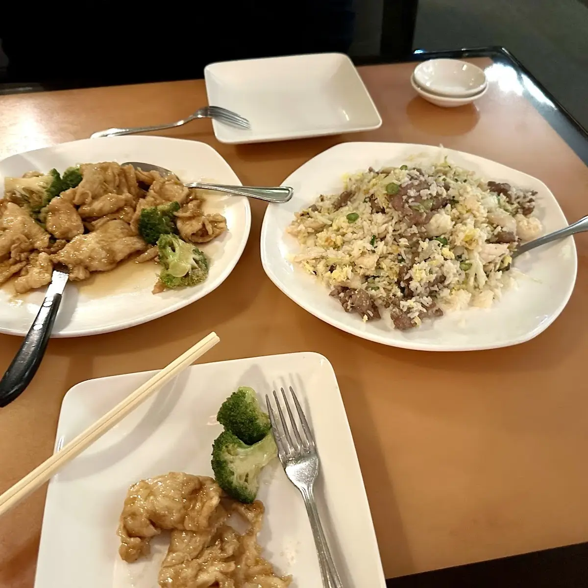 Chicken with Broccoli in a Ginger Soy Sauce