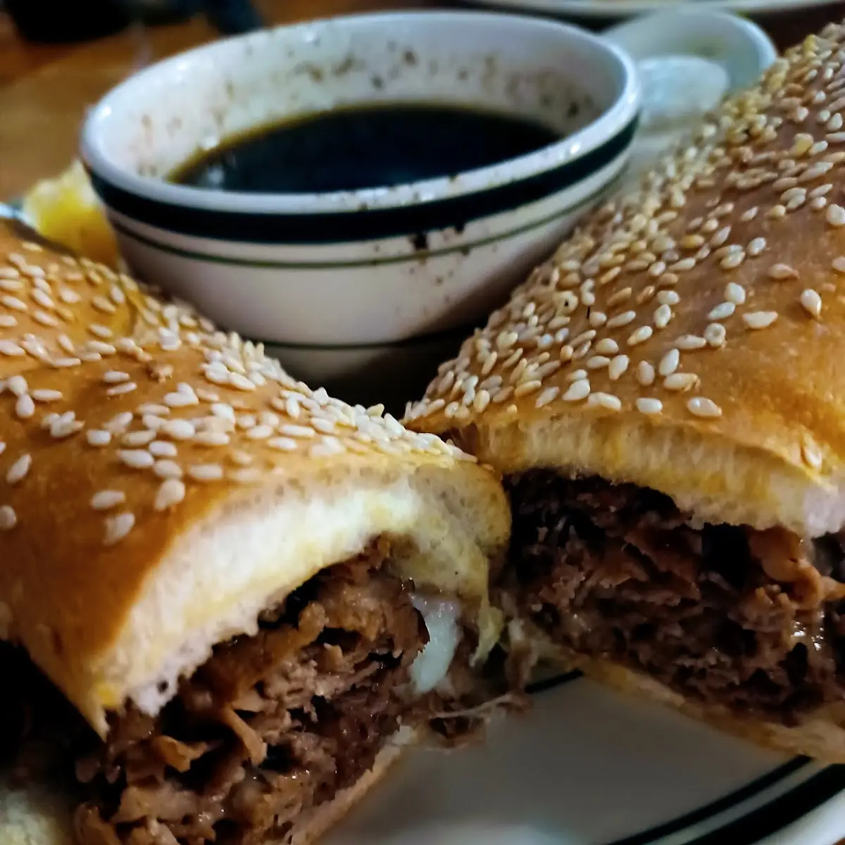 French Dip Plate