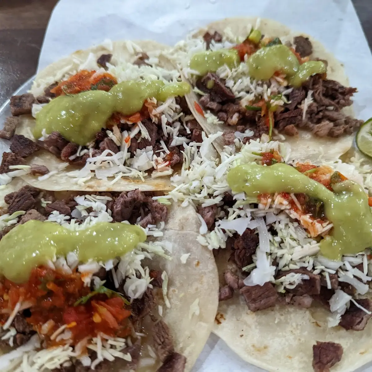 Carne Asada Tacos Harina
