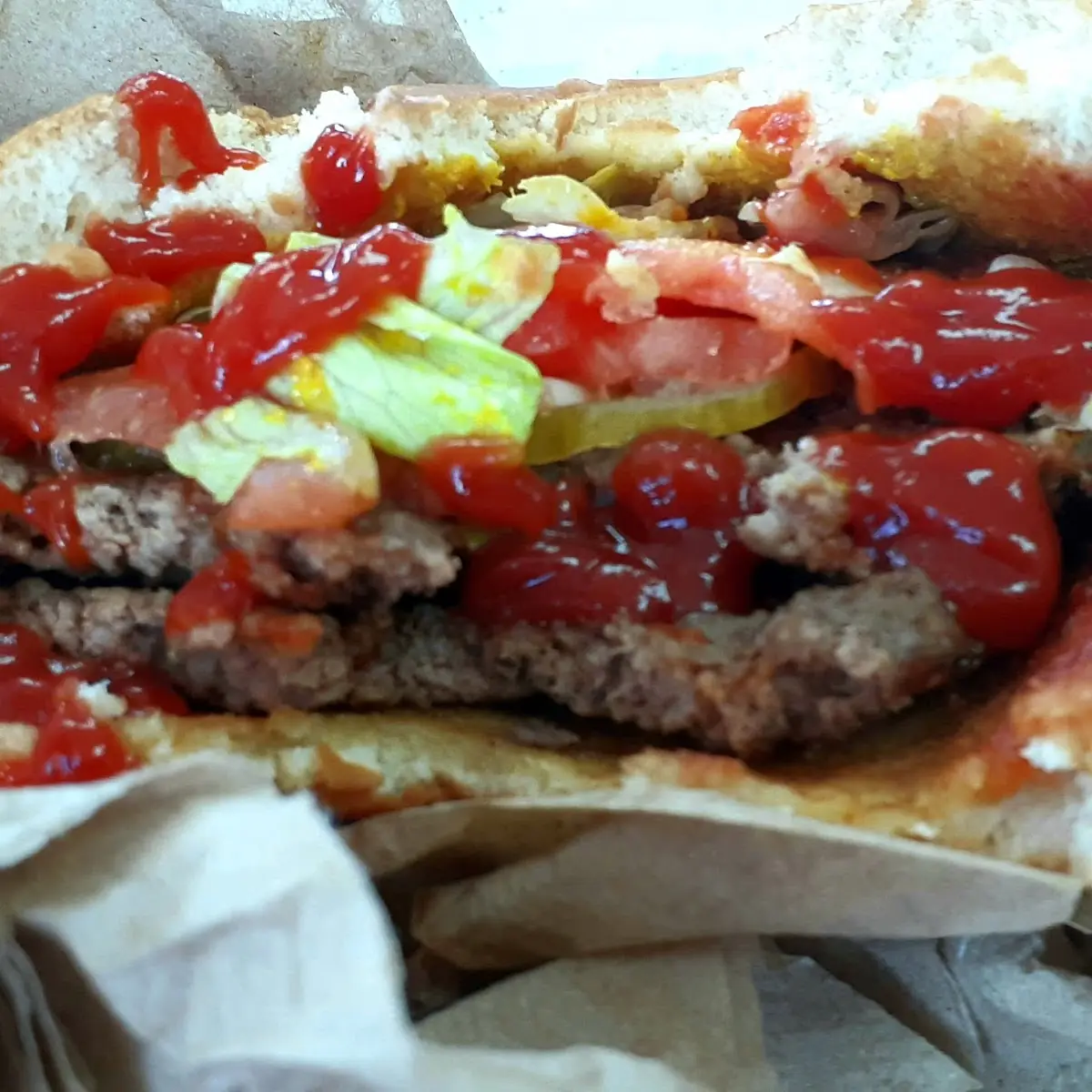Double Double Hamburger