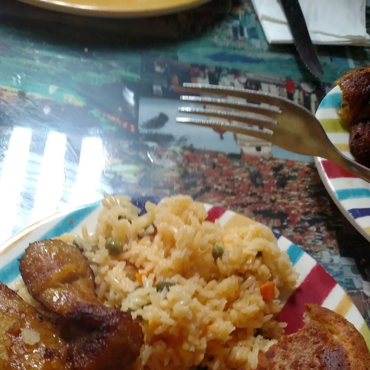 Chicken WI Fried Plantain