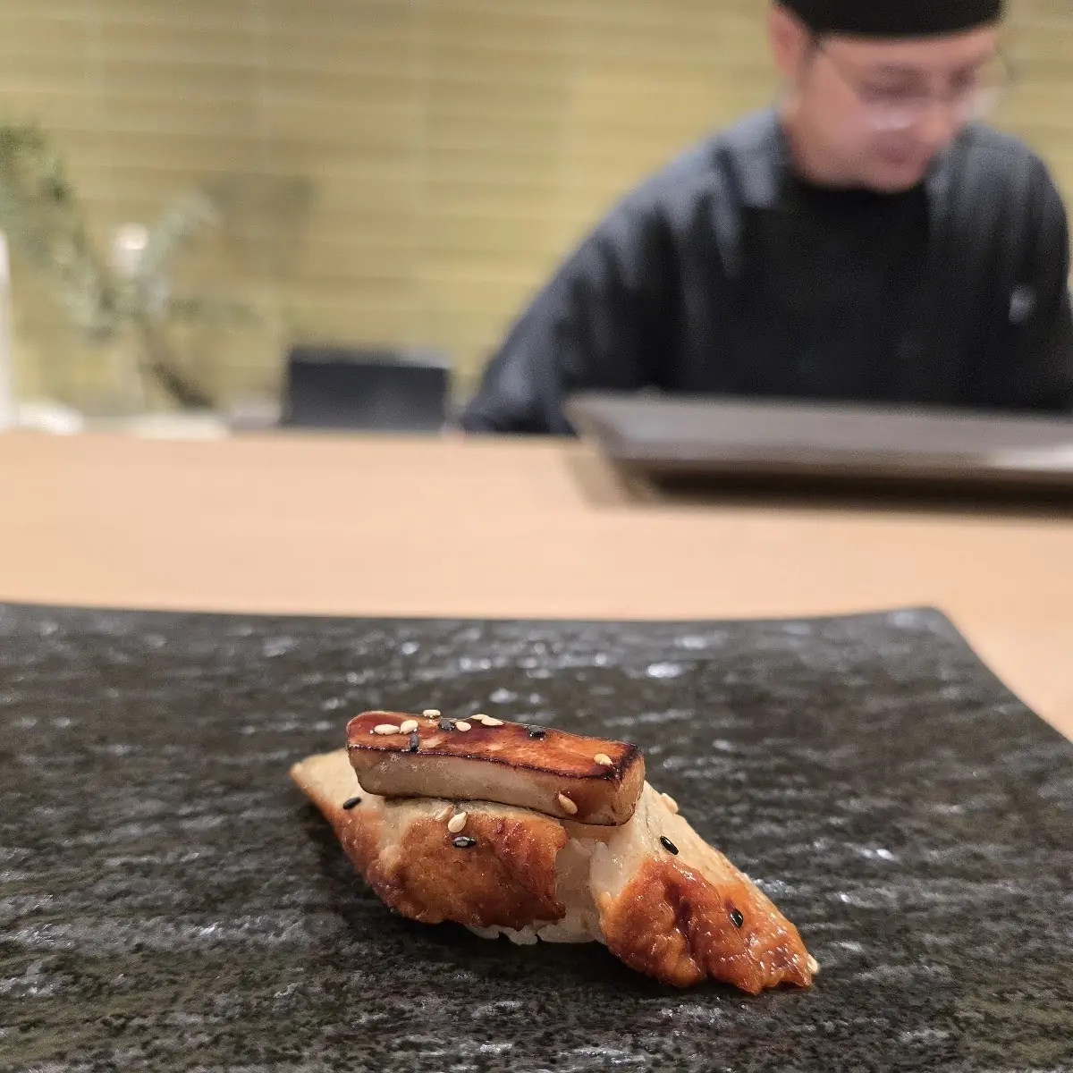 Unagi Foie Gras Nigiri