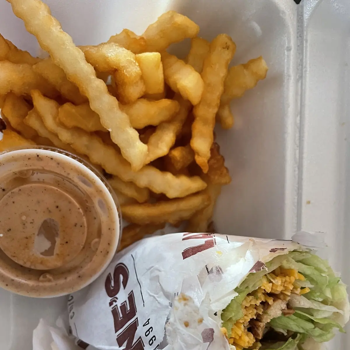 Grilled Chicken Wrap Combo