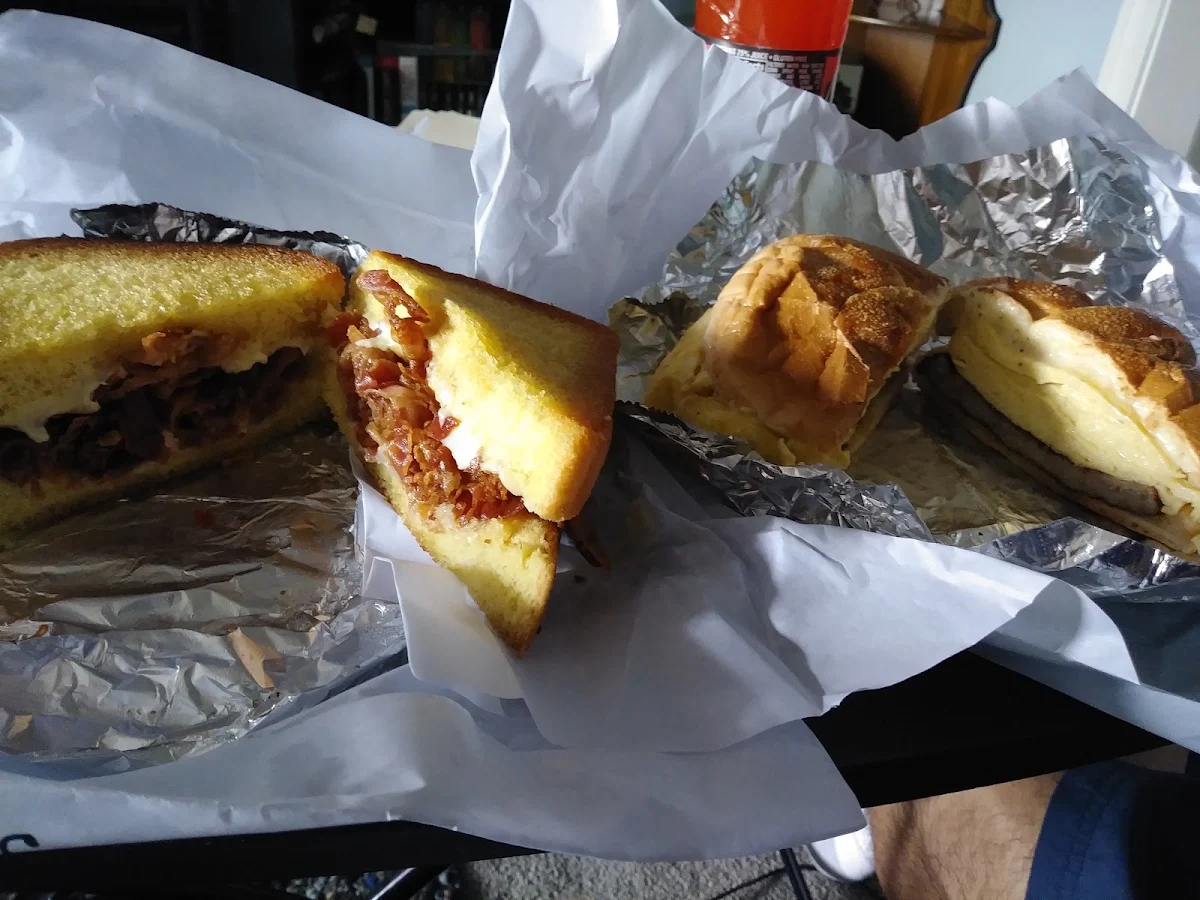 Bacon & Cheese on Texas Toast