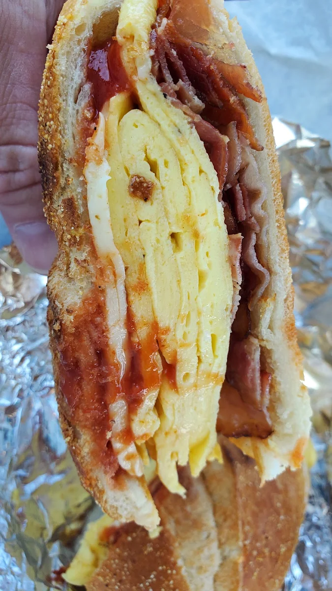 Bacon Egg and Cheese Sandwich