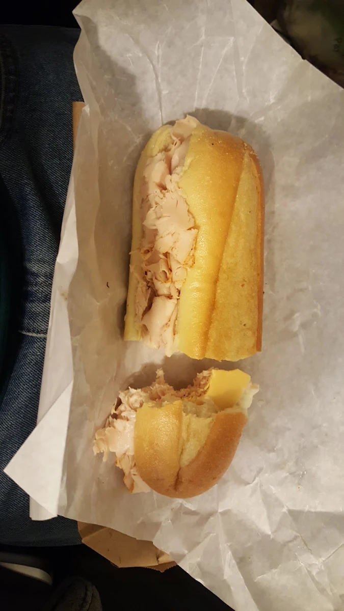 Turkey and Cheese Sub