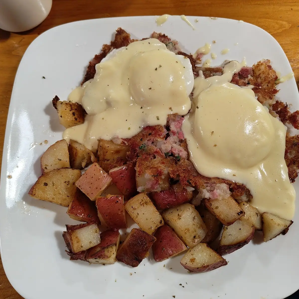 Two Eggs w Homemade Corned Beef Hash