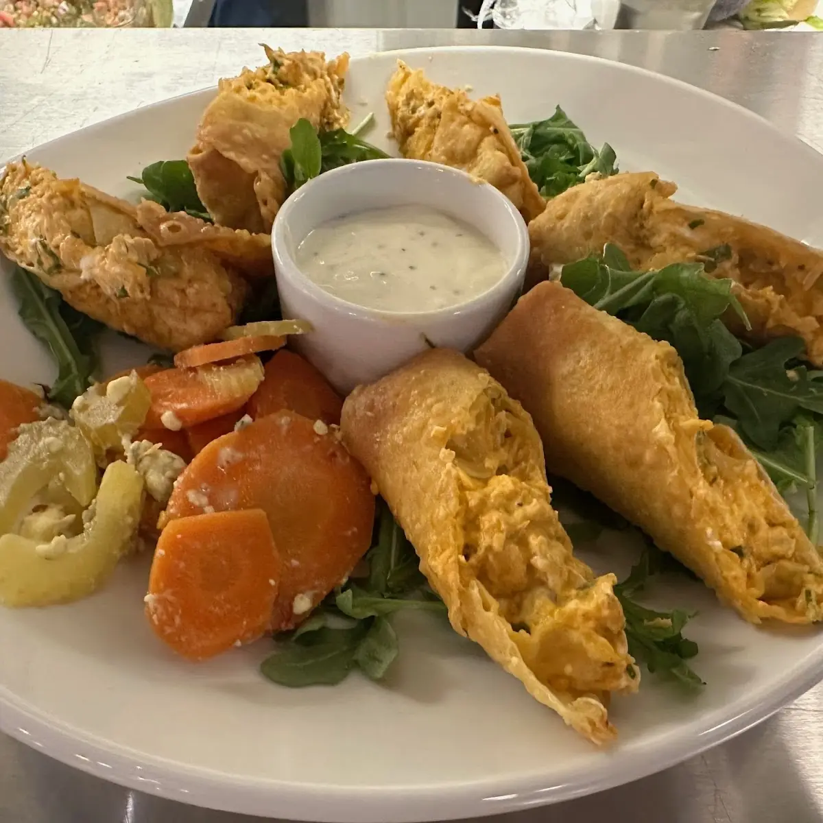 Buffalo Chicken Eggrolls