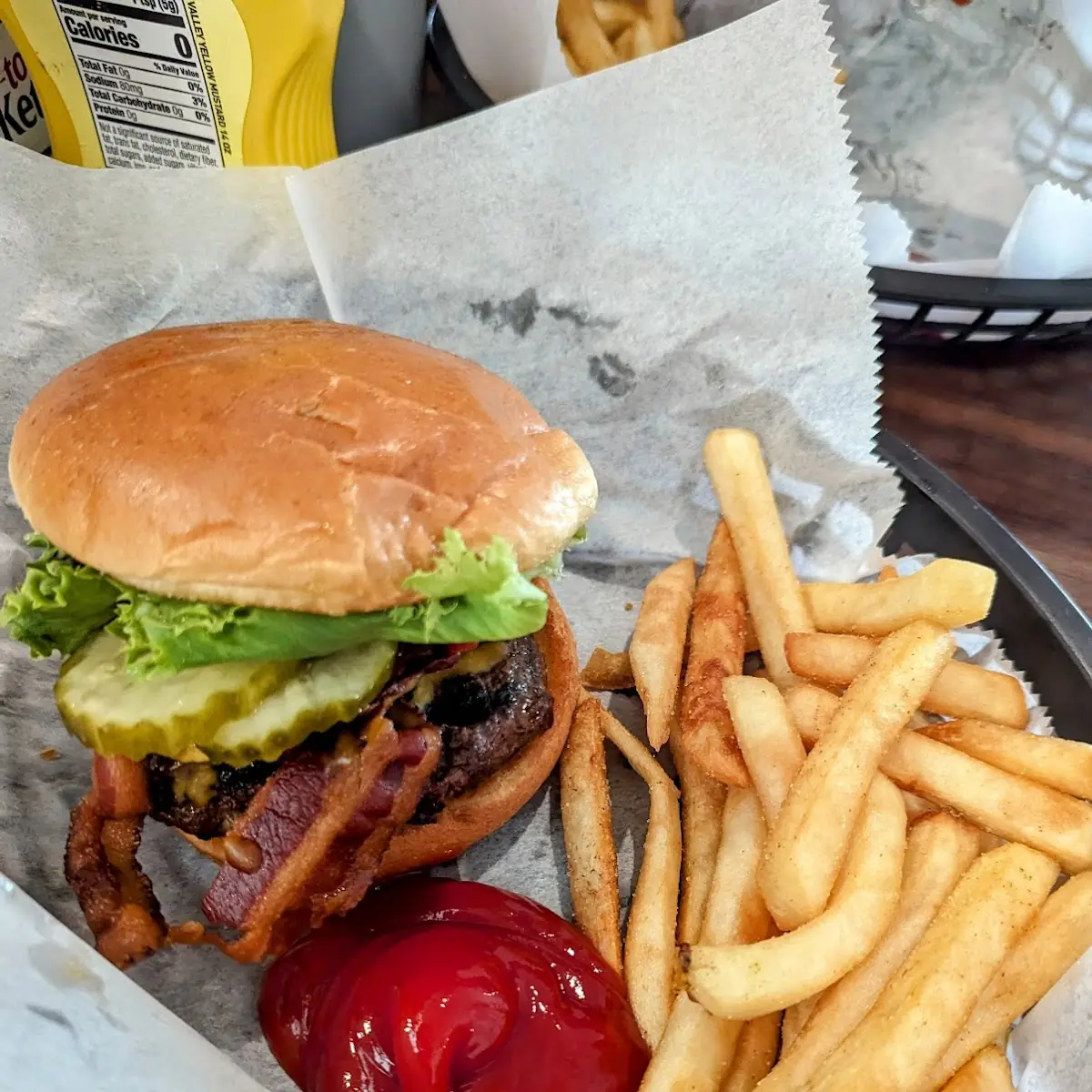 Bacon Cheddar Burger