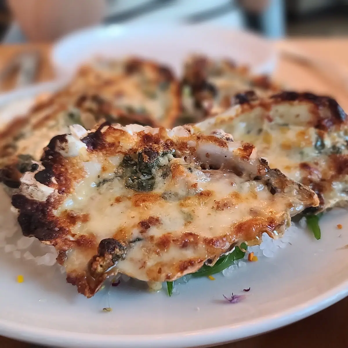 Oysters Rockefeller