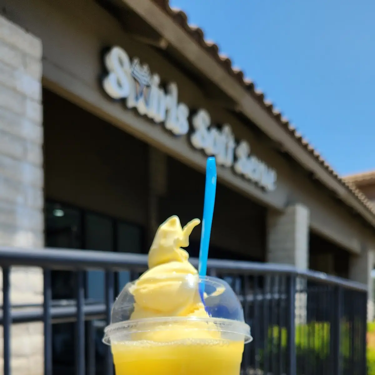 Pineapple Dole Whip Float