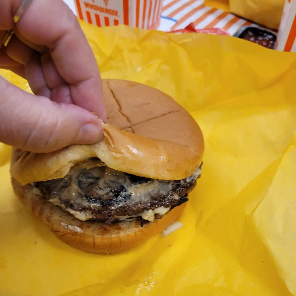 Mushroom Swiss Burger