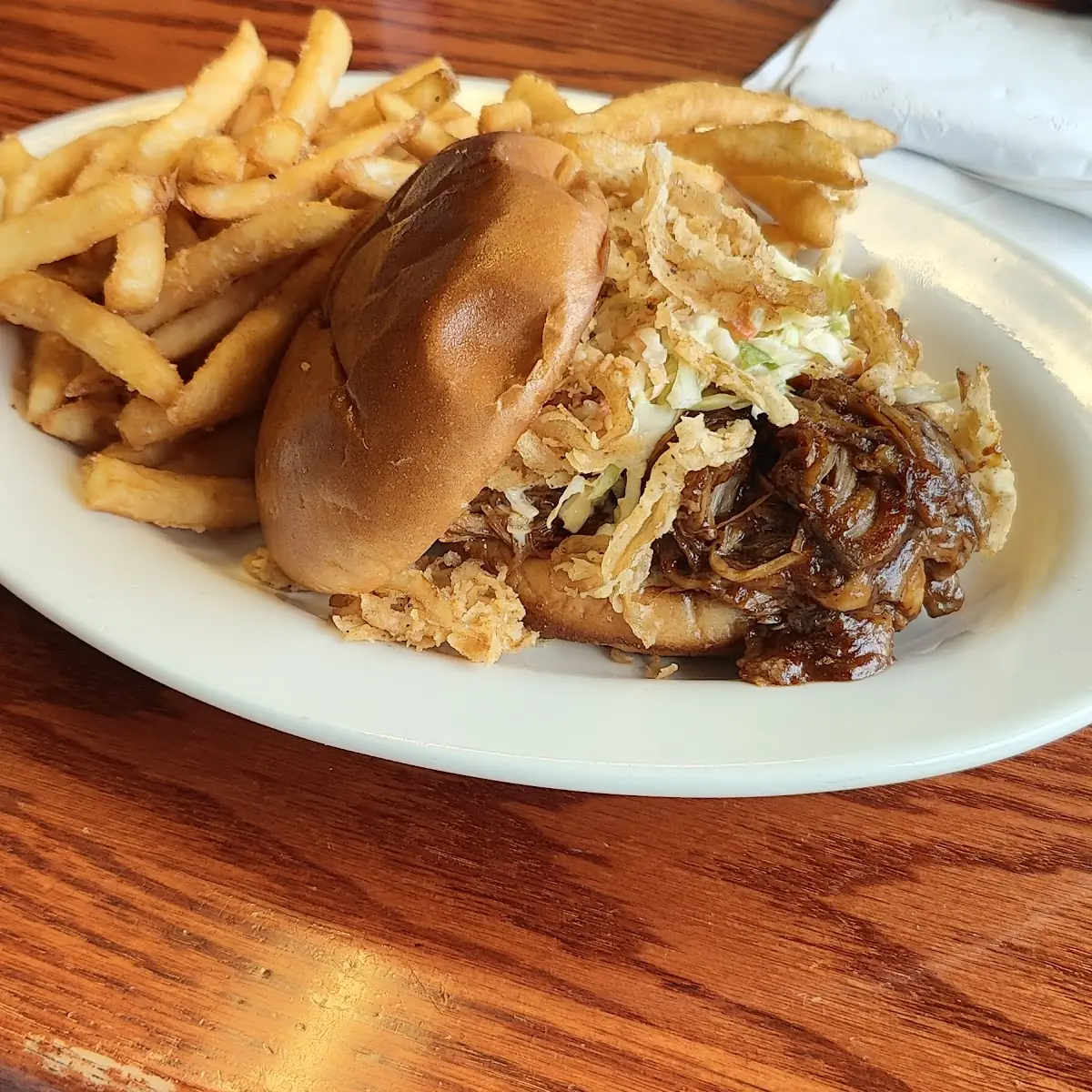 BBQ Pulled Pork Sandwich