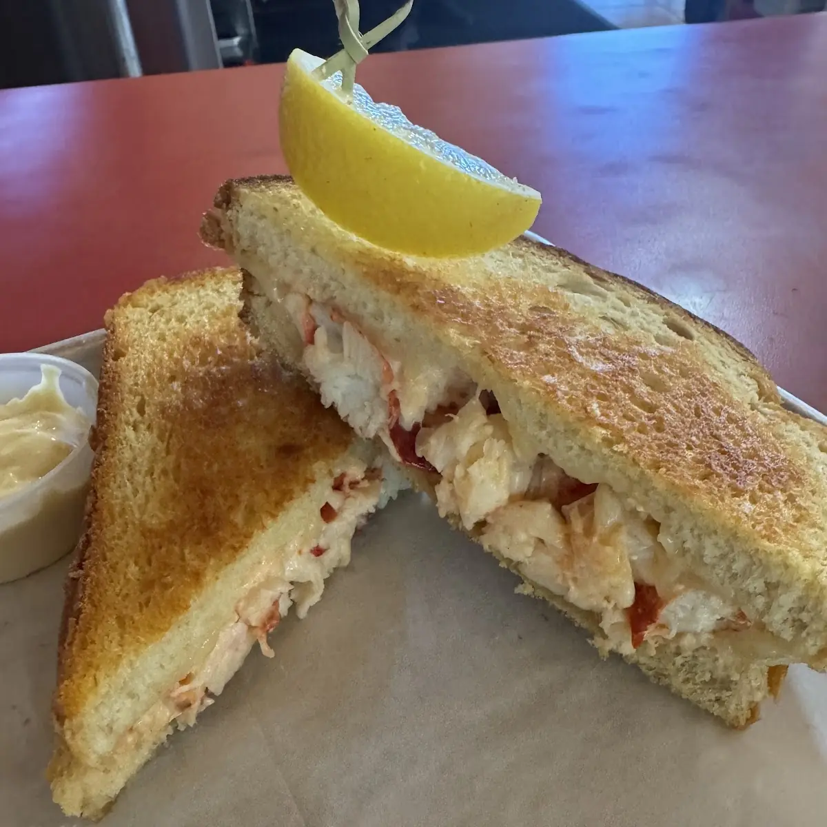 Lobster Melt Panini
