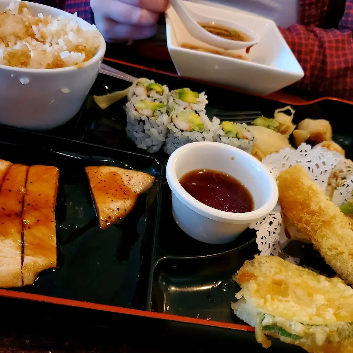 Bento Box with Teriyaki Chicken