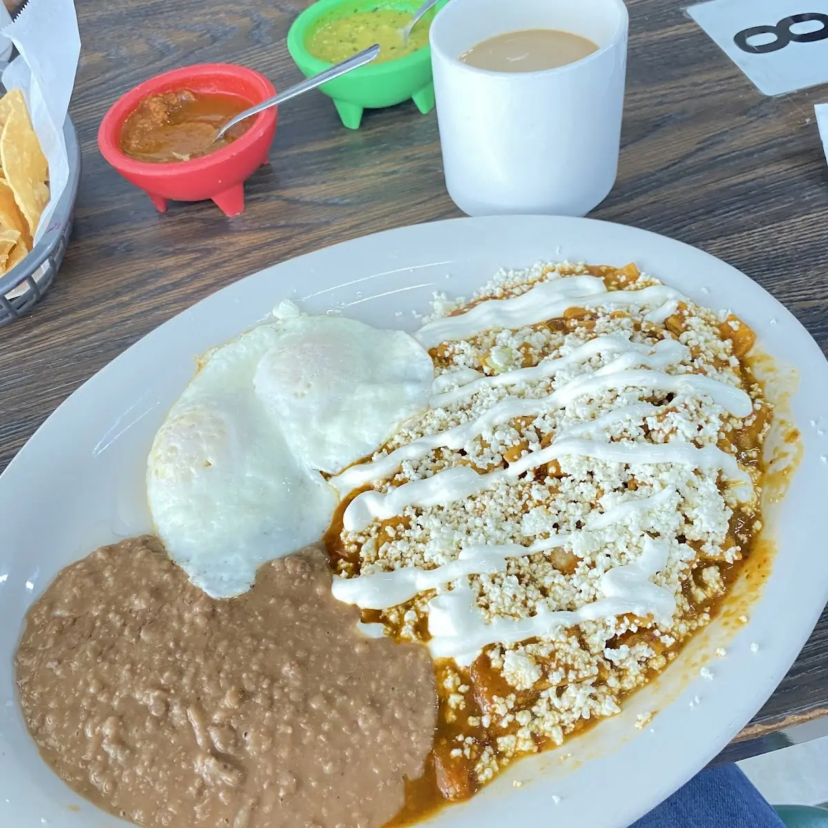 Chilaquiles Verdes Breakfast