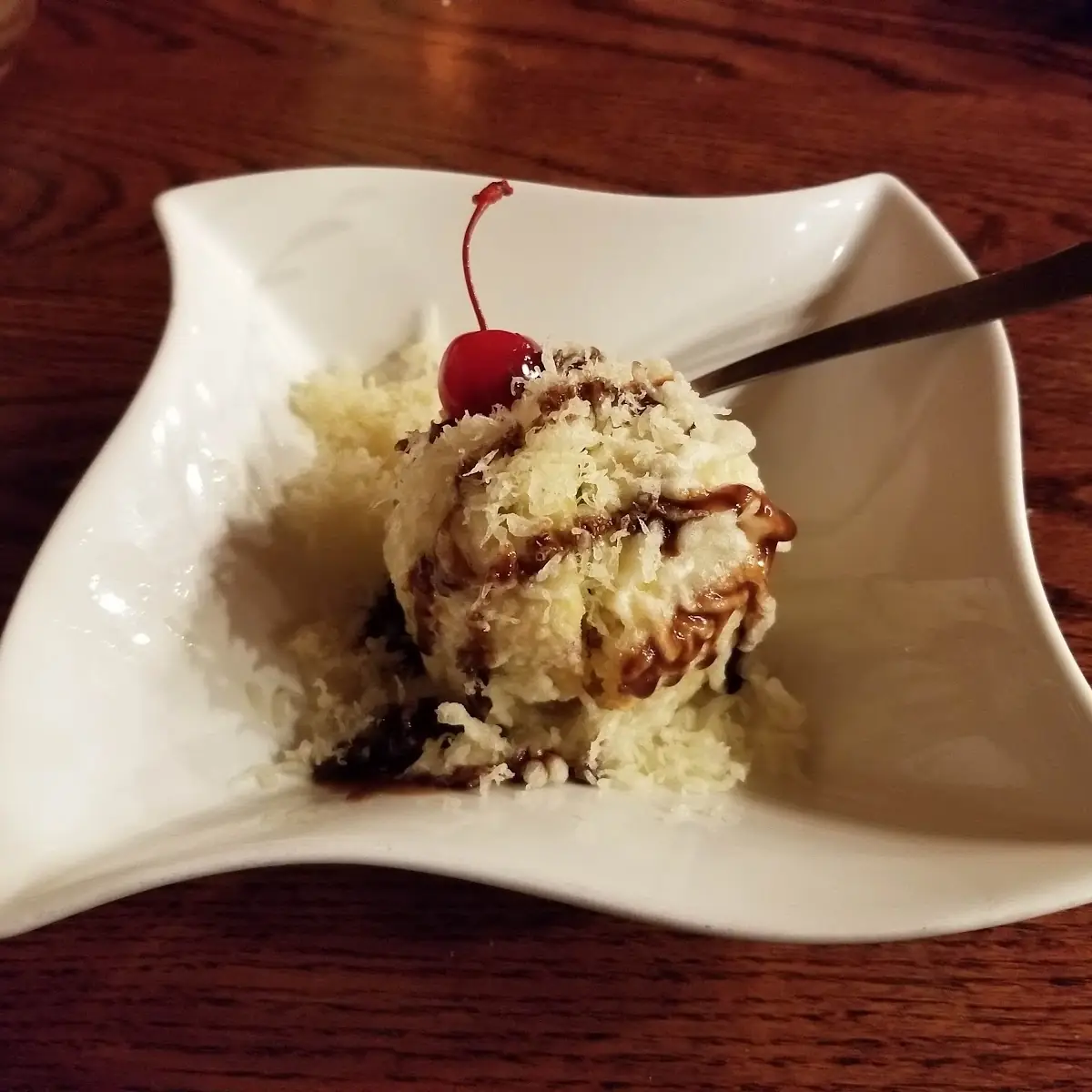 Fried Vanilla Ice Cream