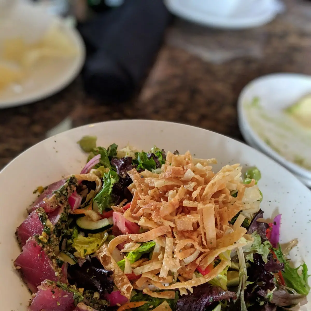 Enlightened Seared Ahi Salad
