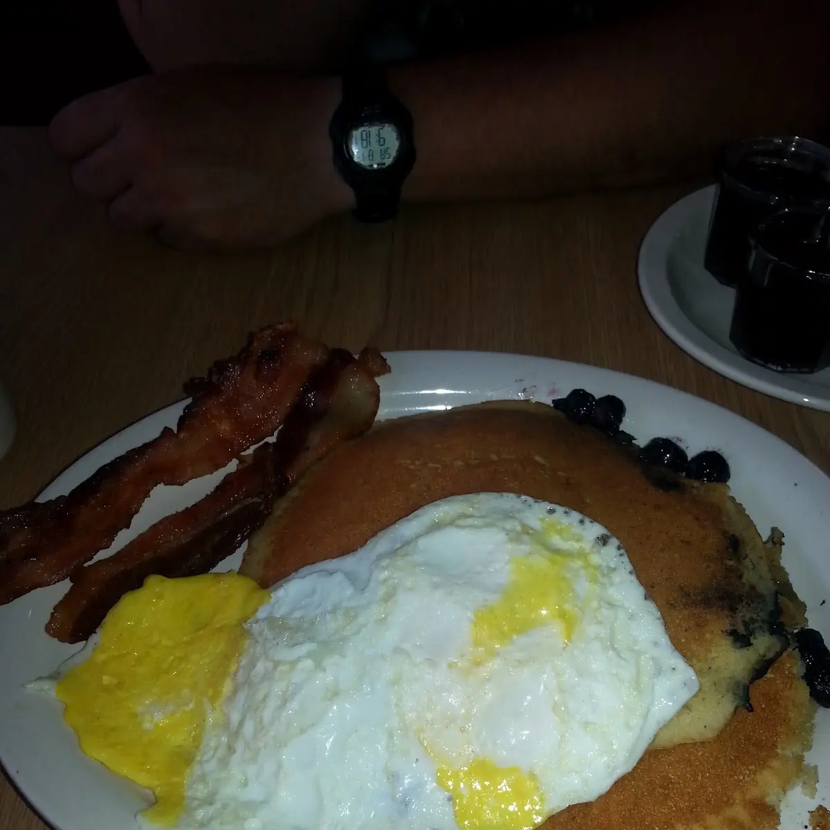 Two Pancakes Two Eggs Two Bacon