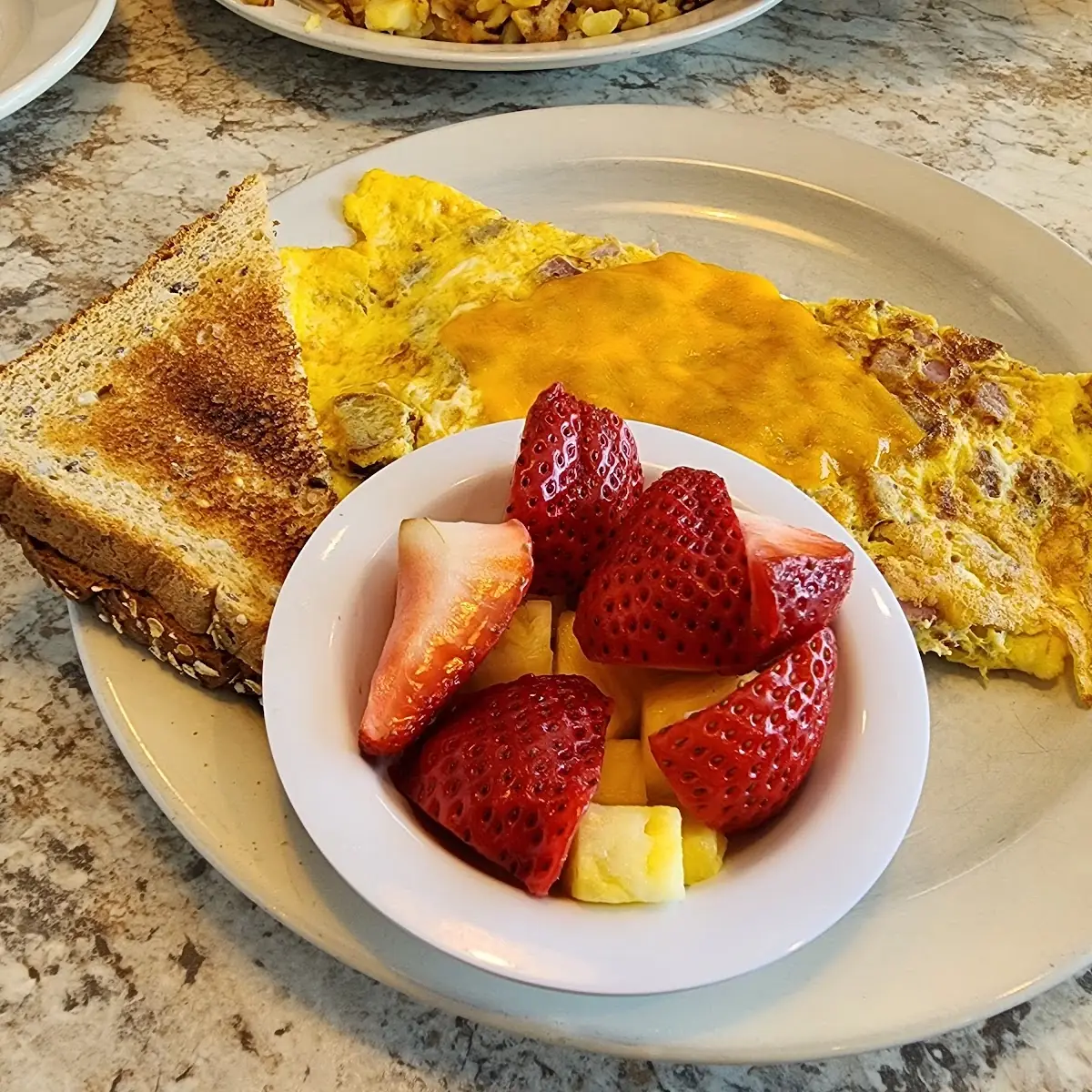 Meatlovers Omelette