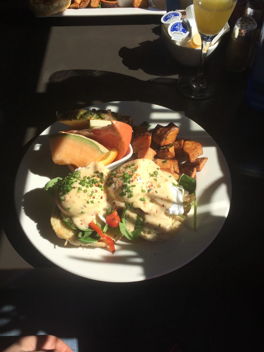 Popeye's Eggs Benedict