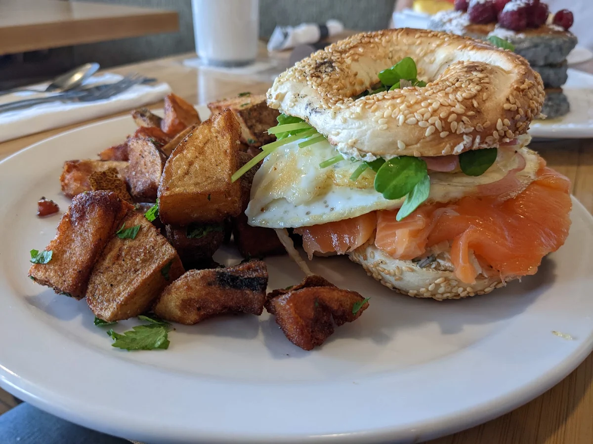 Salmon Bagel