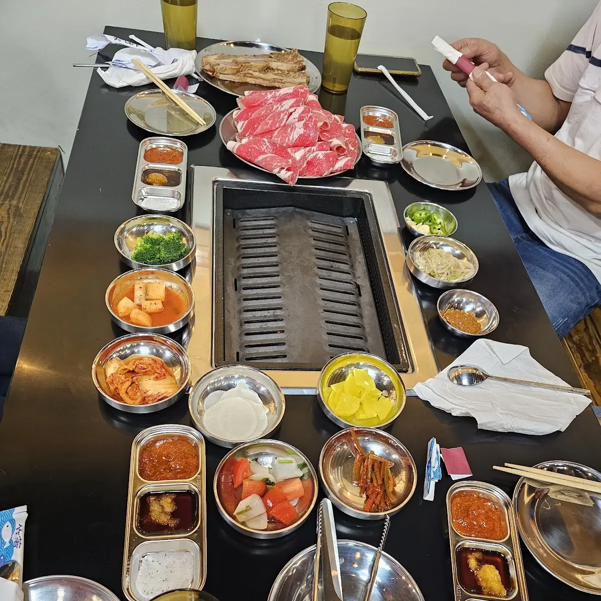 Set a All You Can Eat BBQ
