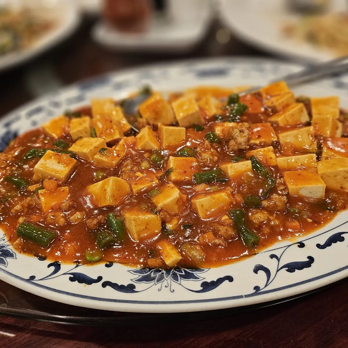 Tofu with Chili Sauce