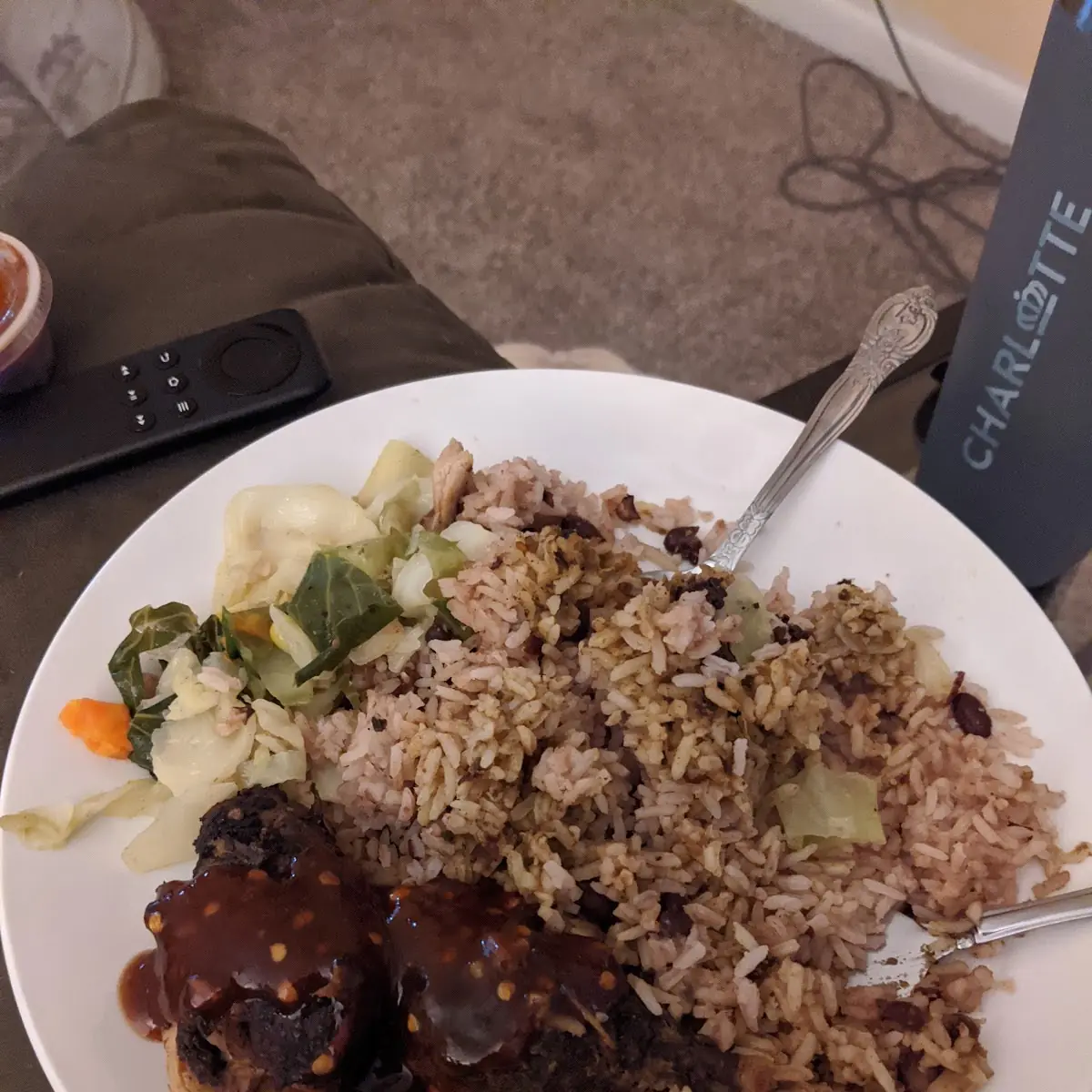 Jerk Chicken Rice & Beans