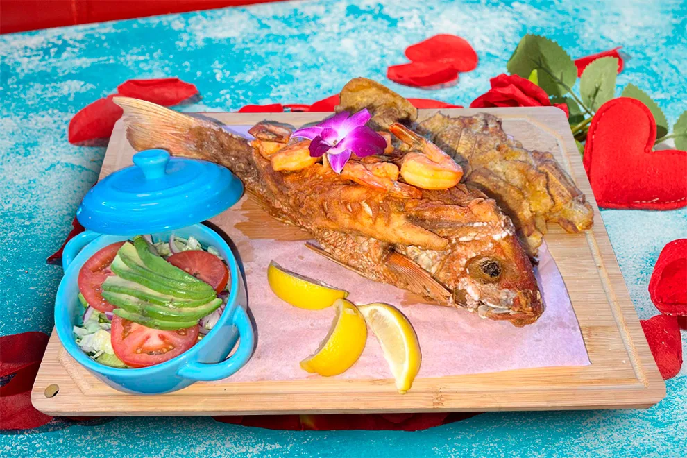 Pargo Rojo Relleno