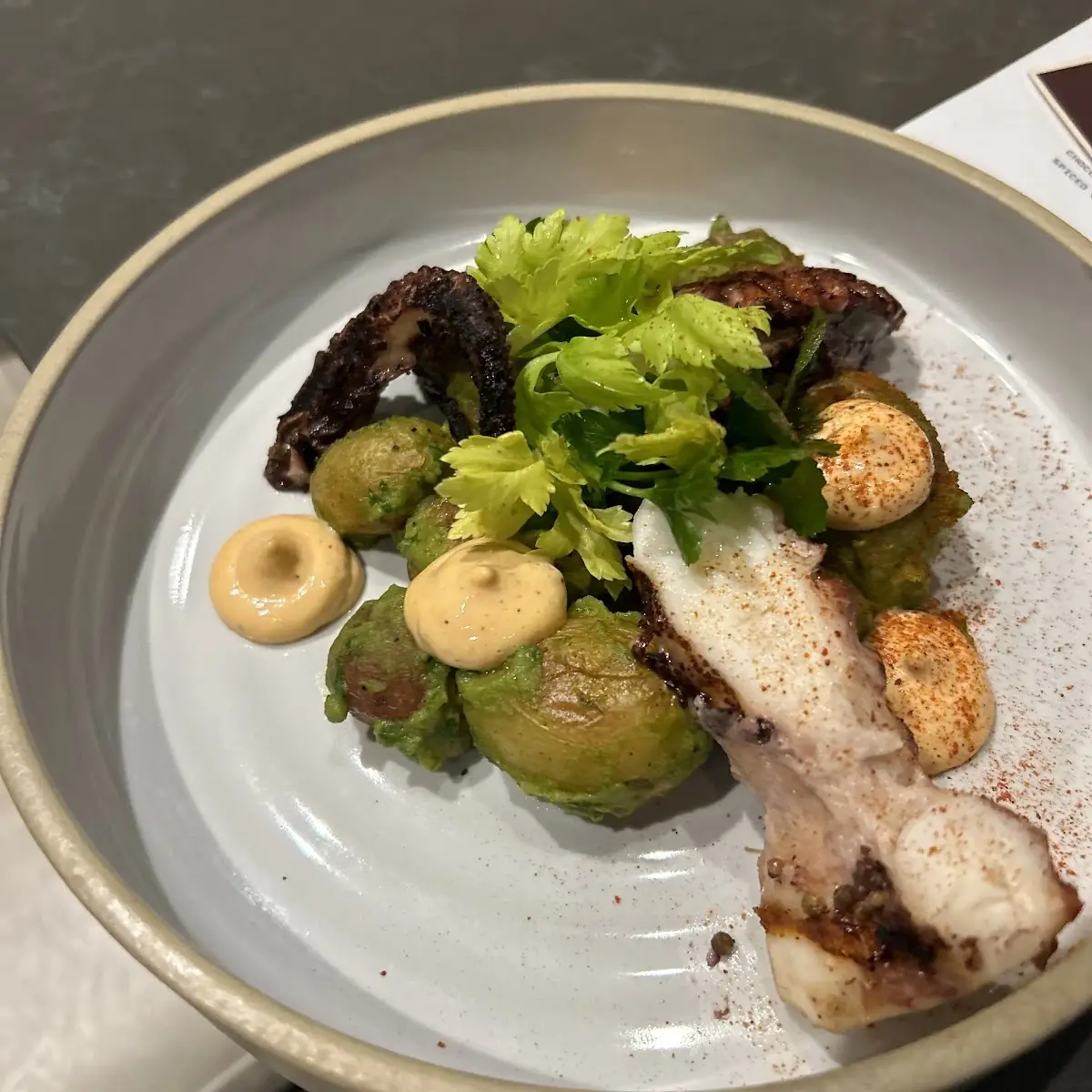 Spanish Grilled Octopus