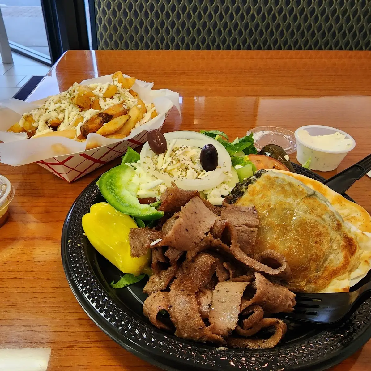 Gyro Burrito Combo