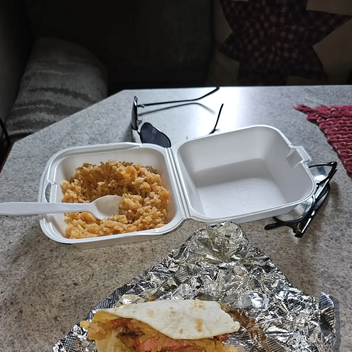 Spanish Rice and Tacos